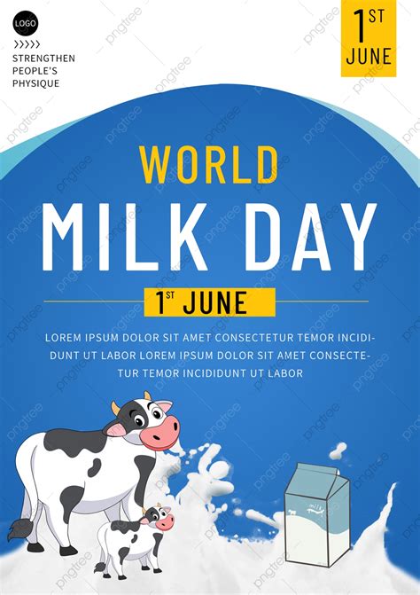 Creative Milk Poster Design