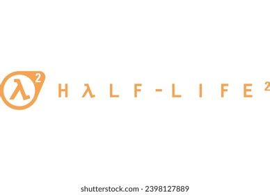 Half Life Logo Prepared Cleaned Vector Stock Vector (Royalty Free ...