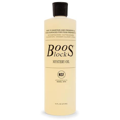 Buy John Boos Mystery Butcher Block Oil, 16 ounces Online at Low Prices ...