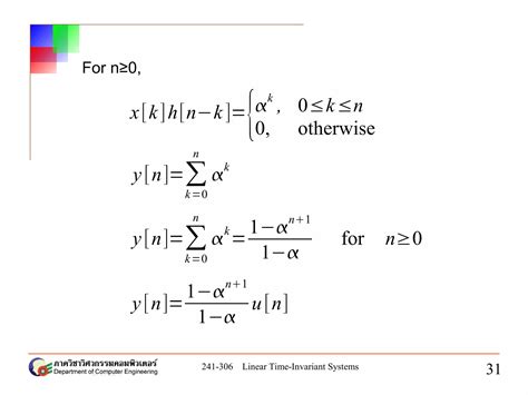 Image result for Linear Time Invariant System or Not Examples