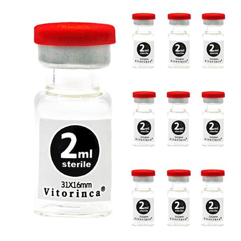 Victorinca 10ml Sterile Glass Vials with Self-Healing Injection India ...
