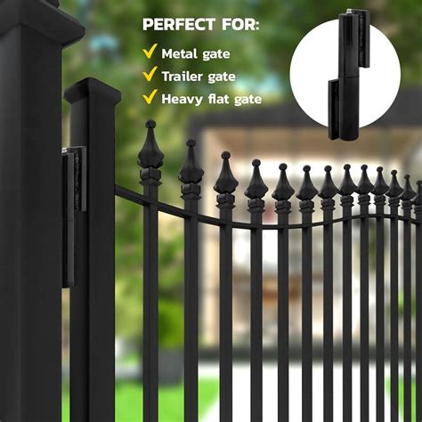 Buy Heavy Duty Gate Hinge Pair 7 Inch Barrel Style Good Load Capacity ...