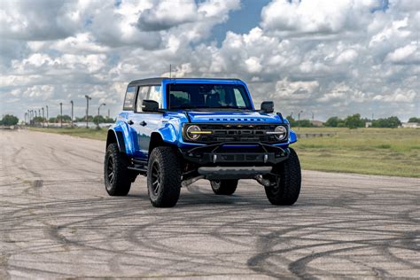 2024 Ford Bronco Raptor For Sale Velocity Blue - Hennessey Performance