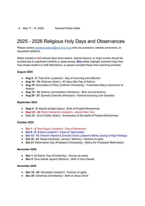 Carmel Clay Schools Calendar 25-26 Revised [PDF] - EduCounty