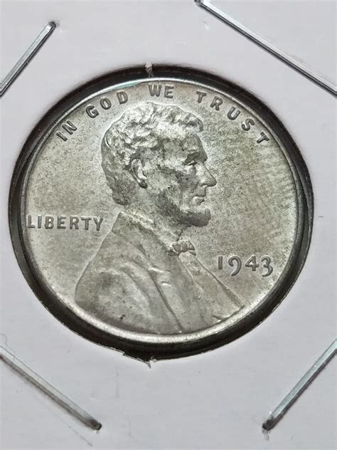 1943 P Lincoln Steel Wheat Penny - For Sale, Buy Now Online - Item #778804