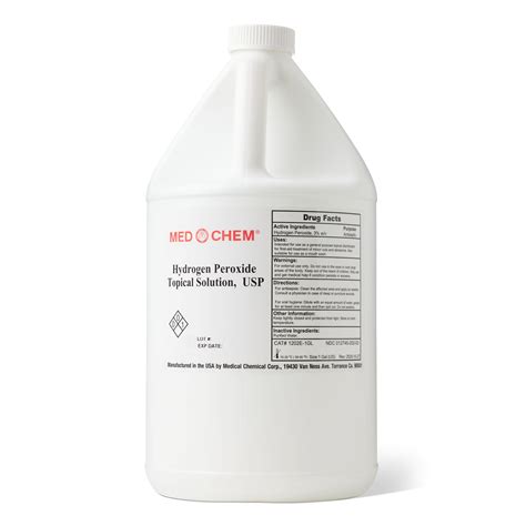 HYDROGEN PEROXIDE 3% - Medical Chemical Corporation