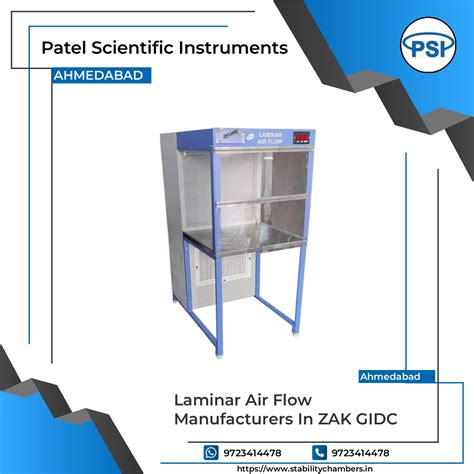 Laminar Air Flow Manufacturers In ZAK GIDC - Patel Scientific ...