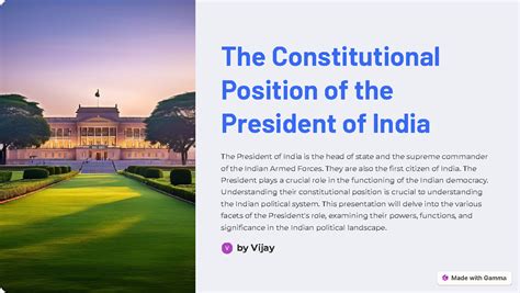 The-Constitutional-Position-of-the-President-of-India (1) - The ...