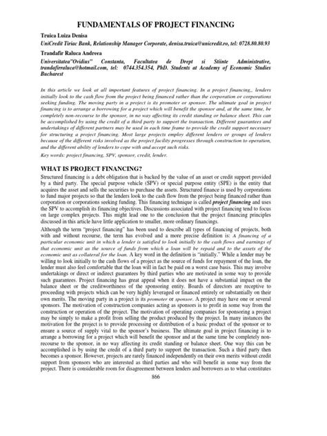 Image result for Project Finance Basics