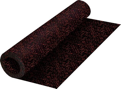 Genaflex Rubber Gym Floor Mat - 8mm Thick - Heavy Duty Commercial ...