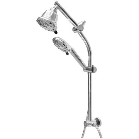 Westbrass Polished Chrome 5-in Round Dual/Combo Filtered Shower Head 1. ...