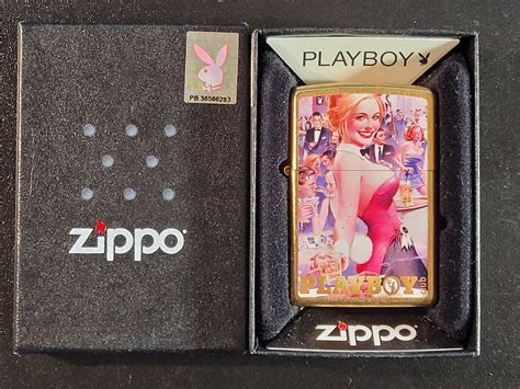 Zippo Playboy Club 50th Anniversary Collector Edition Gold Dust | The ...