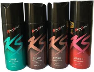 Kamasutra 1 URGE 1 SPARK 2 STROM ( PACK OF 4) Deodorant Spray - For Men ...