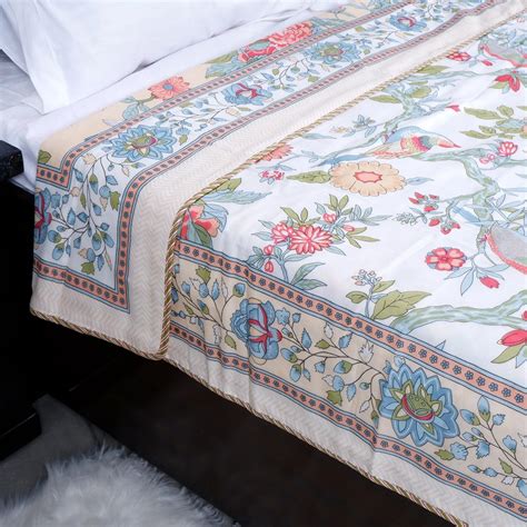 Hand Block Print Mulmul Cotton Dohar | Urvashi – The Jaipuri