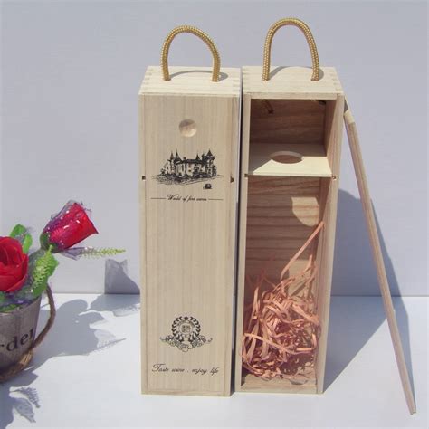 实木红酒木箱松木六支装葡萄酒礼盒 红酒木盒现货葡萄酒包装盒-阿里巴巴