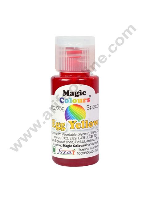 Magic Colours Mini Spectral Gel Color - Egg Yellow – Arife Online Store