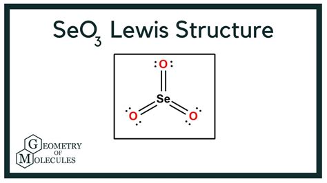 SeO3 Lewis structure - Learnool