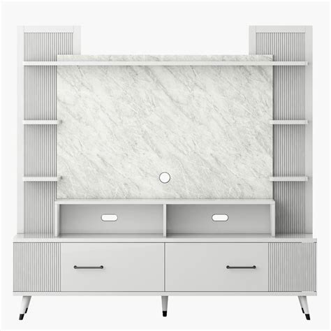 Buy Helios Alpine TV Unit - White from Helios by Home Centre at just ...