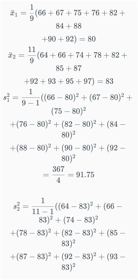 Q6. solve a. two random samples were drawn from two normal populations ...