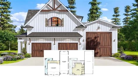 Rv Carriage House Plans Bay Club #11840 | The House Plan Company