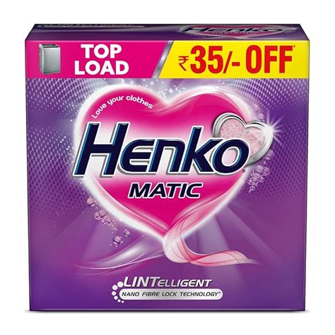 Henko Matic Top Load Detergent Powder 1KG | Laundry Detergent Powder ...