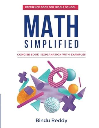 Buy Math Simplified: Reference Book for Middle School Book Online at ...