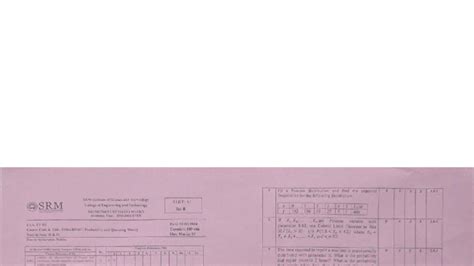 21MAB204T Probability and Queueing Theory - CT2 Set B Paper - Studocu