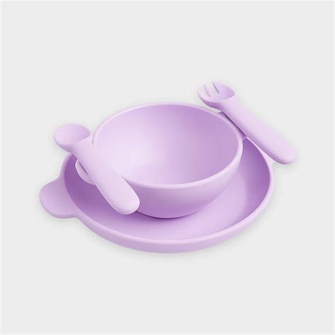 Mi Arcus - 1 Set Silicone Dinner Set - Dinner Set