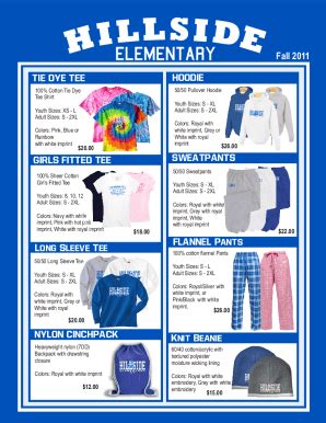 Fillable Online Hillside Fall 2011 catalog Sheet Fax Email Print ...