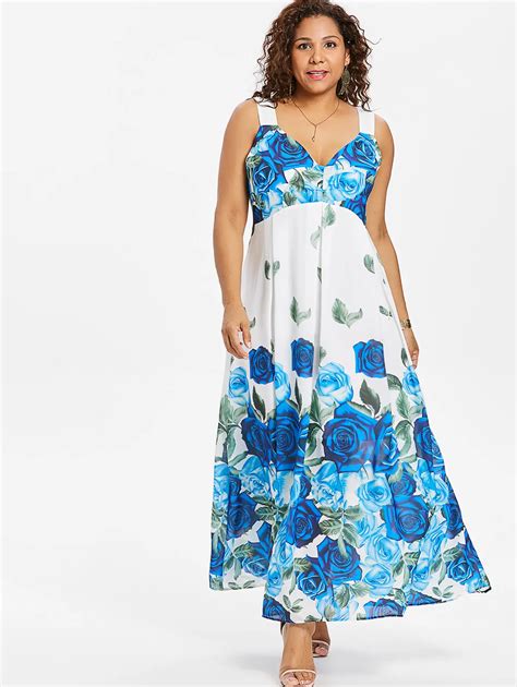 Wipalo Women Summer Bohemian Long Maxi Dresses Bodycon Sleeveless ...