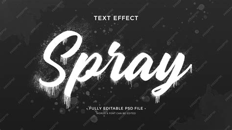 Brush text effect | Premium PSD
