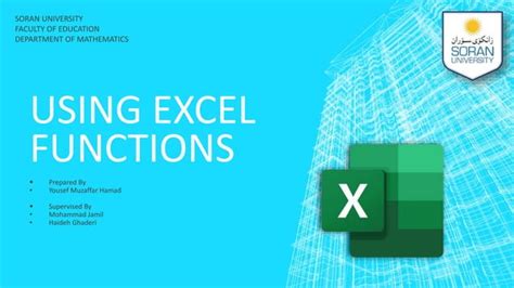 Microsoft Excel Functions Tutorial 的图像结果