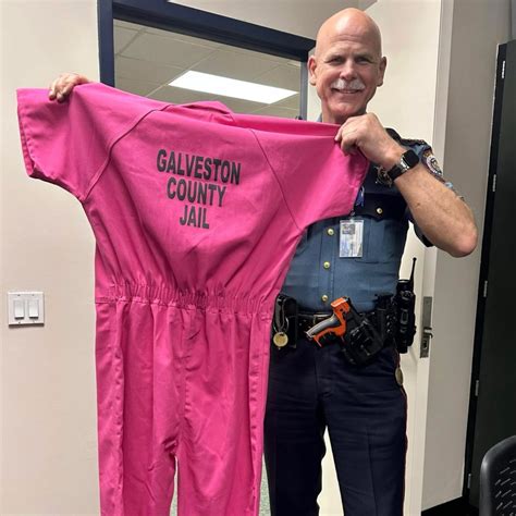Galveston County Sheriff’s Office Introduces Pink Jumpsuits for Inmates ...
