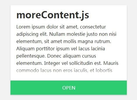 jQuery Plugin For SEO Friendly Hiding of Long Text - moreContent.js ...