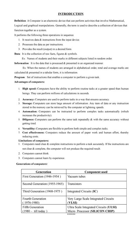 Intruduction of Computer Application 的图像结果