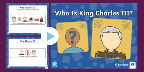 Twinkl Symbols: Who Is King Charles III? PowerPoint - Twinkl