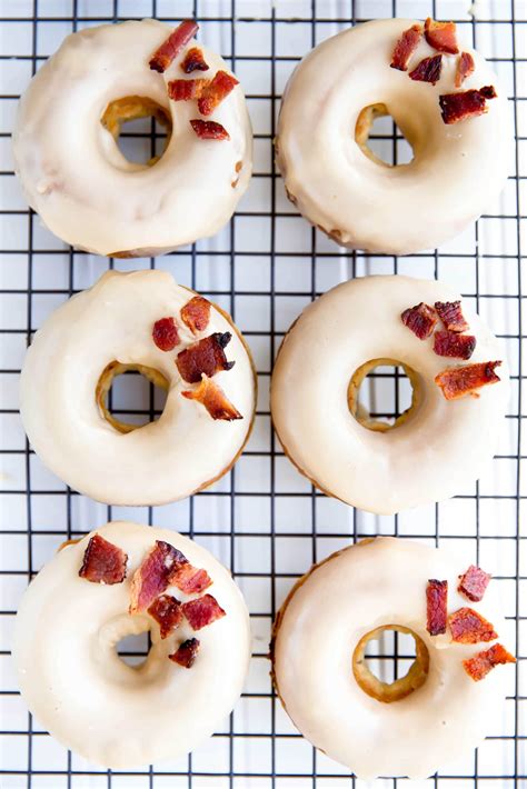 Maple Bacon Donuts - Broma Bakery