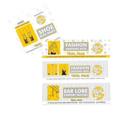 SLICKFIX 4 in 1 Complete Style Solution 4-in-1 Trial Pack with Fashion ...