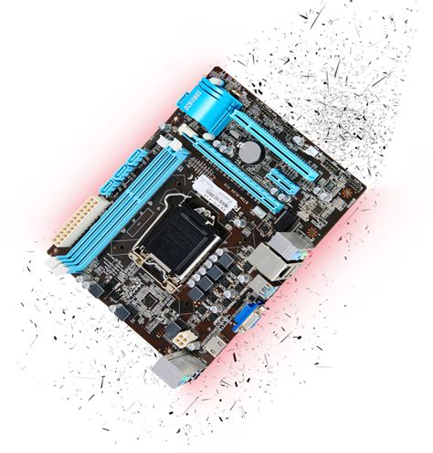 Image result for Transparent Computer Motherboard