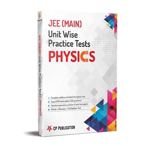 JEE Main 2020 Physics - Unit wise Practice Test Papers By Career Point ...