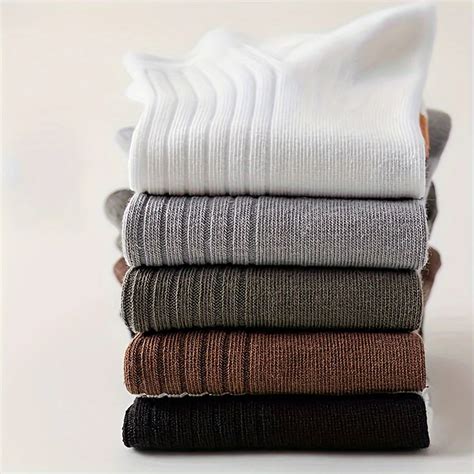5-Pair Block Ankle Socks Combo – Ferry Cherry