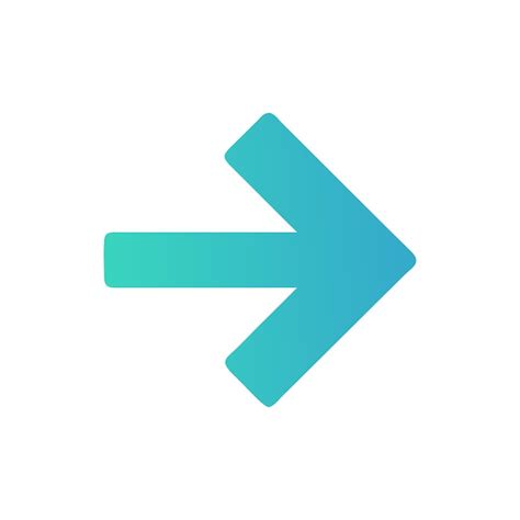 Direction arrow icon vector for user interface documents websites and ...