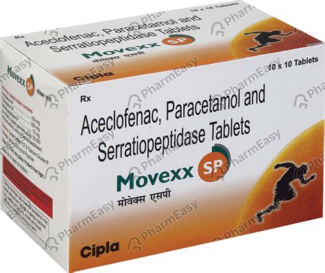 Movexx SP Tablet: Uses, Side-effects, Price, Dosage & More Info - PharmEasy