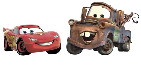 Mater And Lightning Mcqueen Cars 2