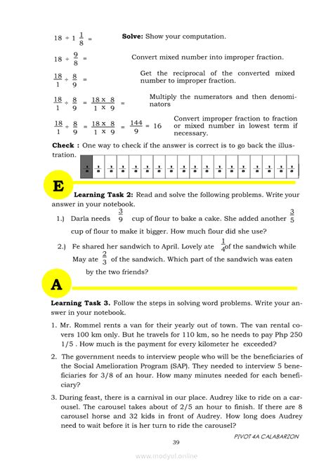 Image result for Module Math Cover Grade 5