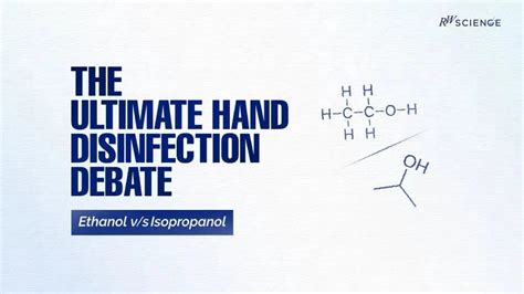 Isopropanol vs Ethanol Hand Rubs for Indian Healthcare – rwscience