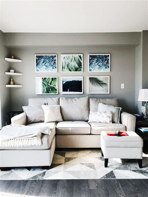Gallery Wall above couch. Tropical Vibes | Above couch, Above couch decor, Couch decor