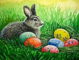Image result for Easter Bunny Watercolor Tutorial
