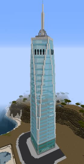 Image result for One World Trade Center Minecraft Tutorial
