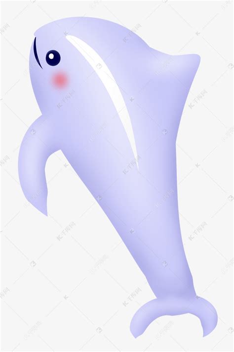 紫色海豚装饰素材图片免费下载-千库网